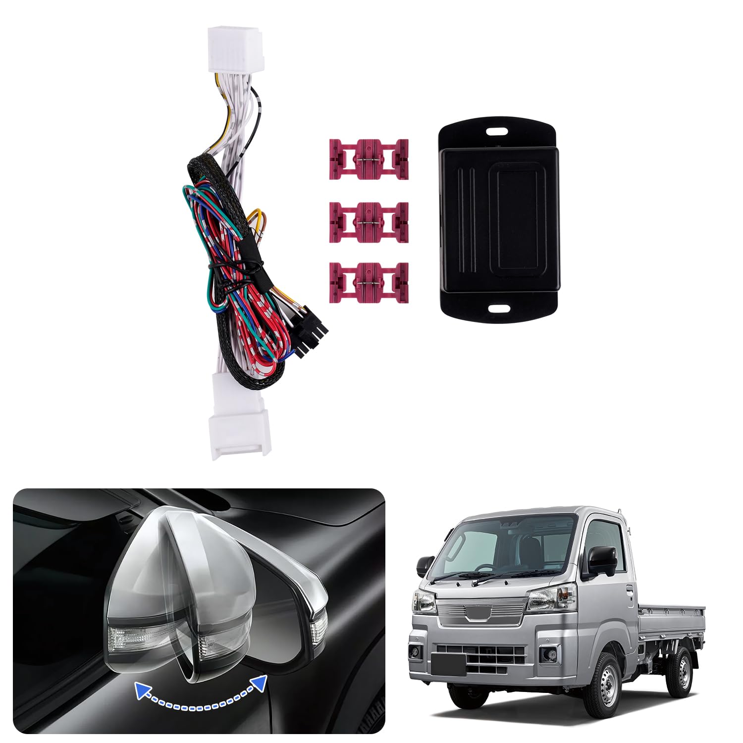 Amazon | Jiooy ダイハツ ハイゼットトラックS500P キーレス連動